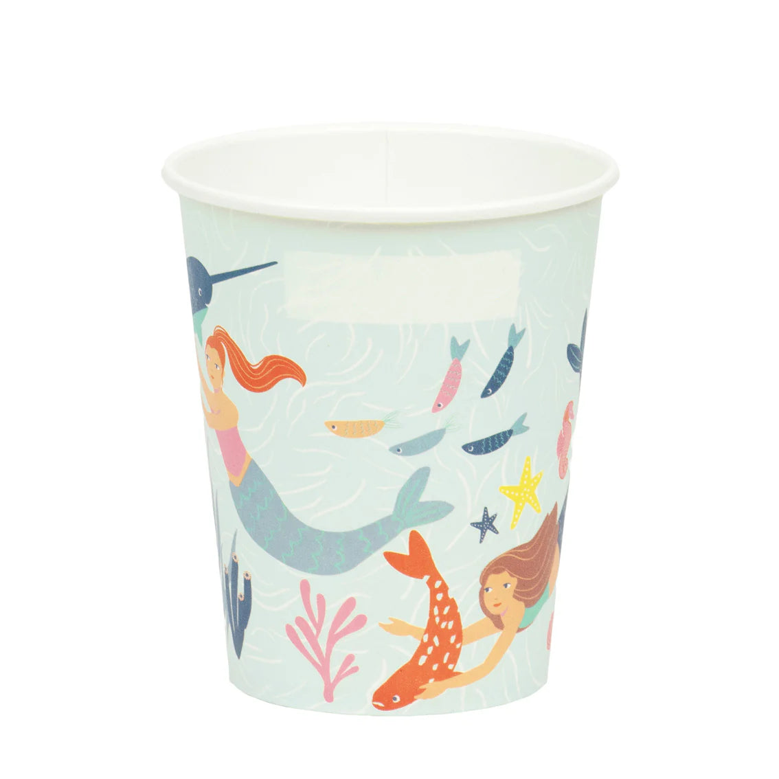 Mermaid Paper Cups - 8 Pack - Anilas UK
