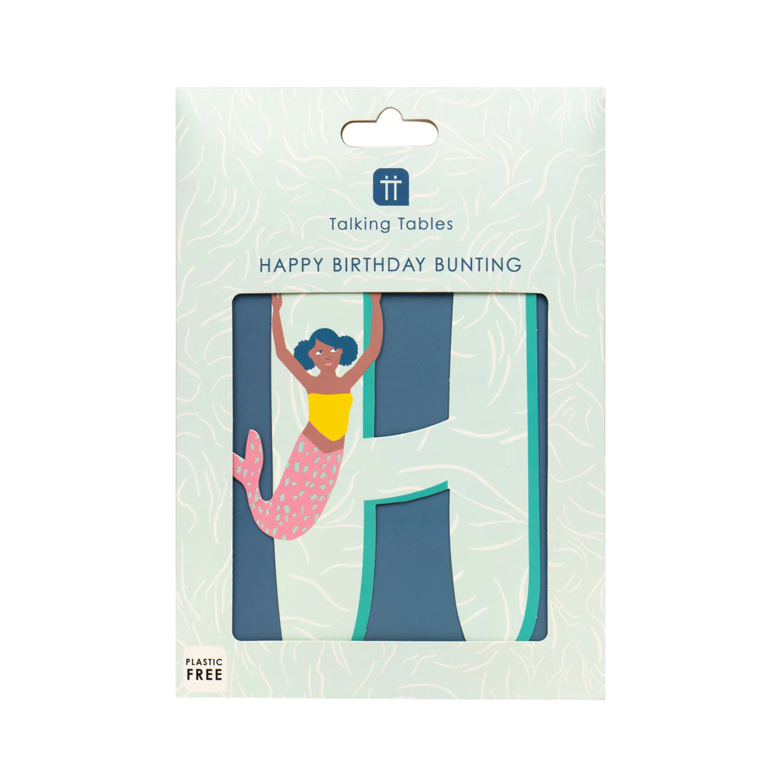 Mermaid 'Happy Birthday' Paper Garland - 3m - Anilas UK