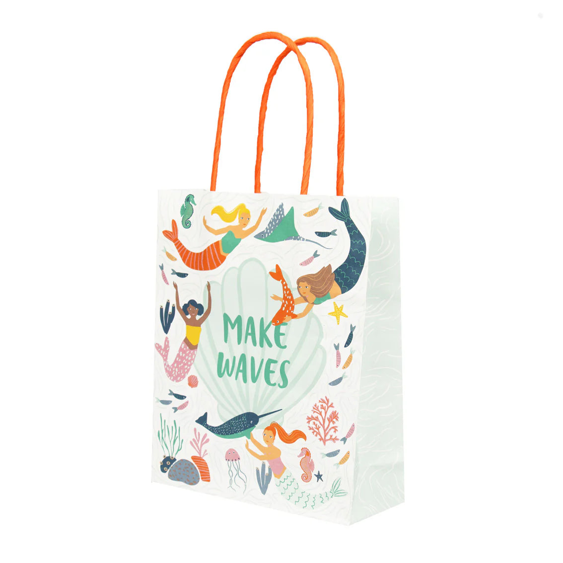 Mermaid & Sea Creatures Party Bags - 8 Pack - Anilas UK