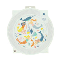 
              Mermaid & Sea Creatures Paper Plates - 8 Pack
            