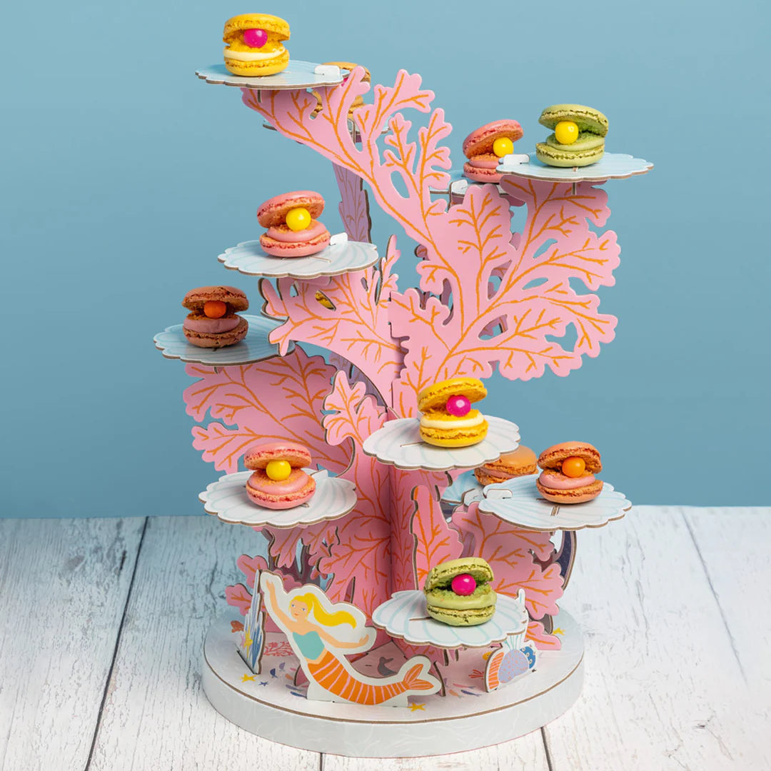 Mermaids and Coral Reef Cake Stand - Anilas UK