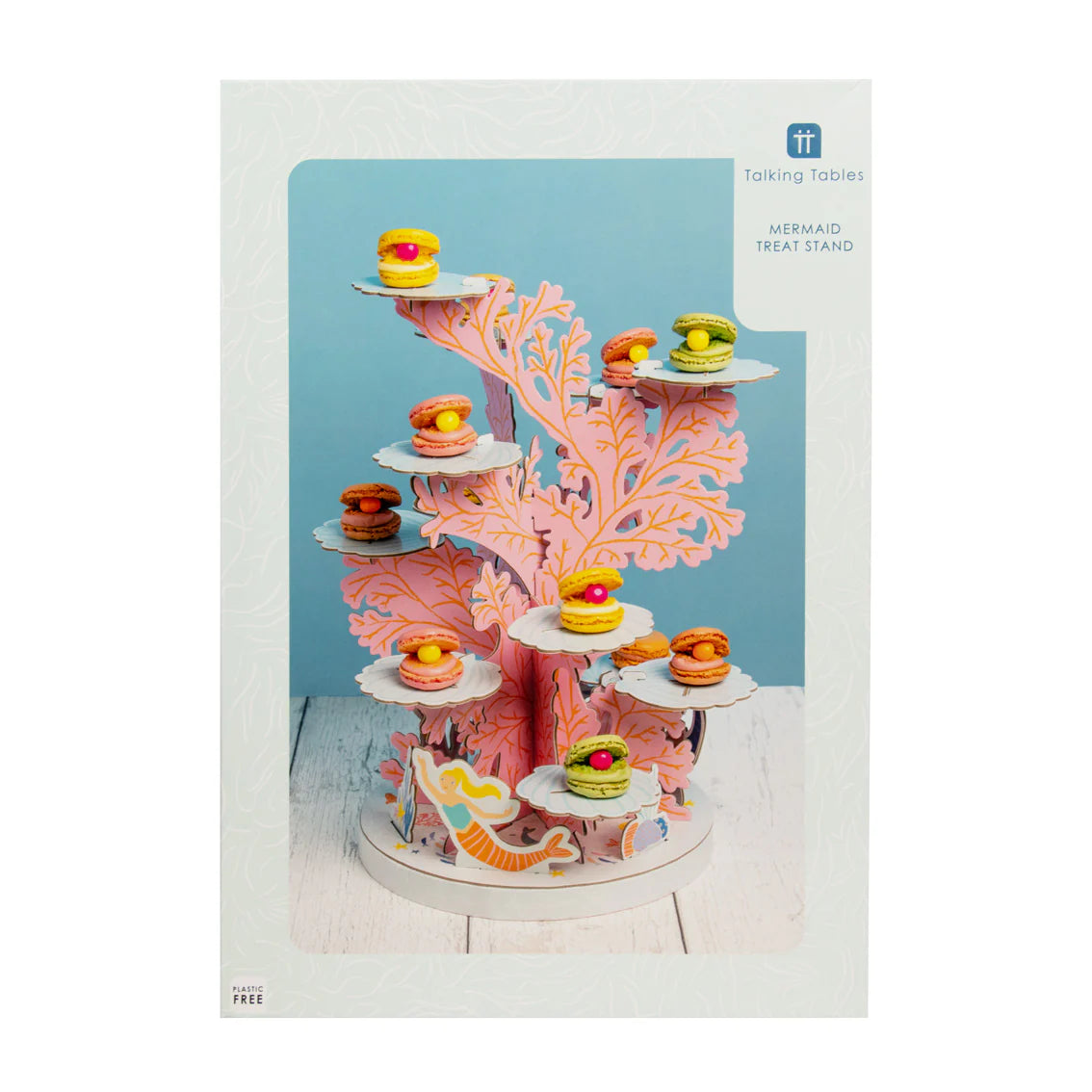 Mermaids and Coral Reef Cake Stand - Anilas UK