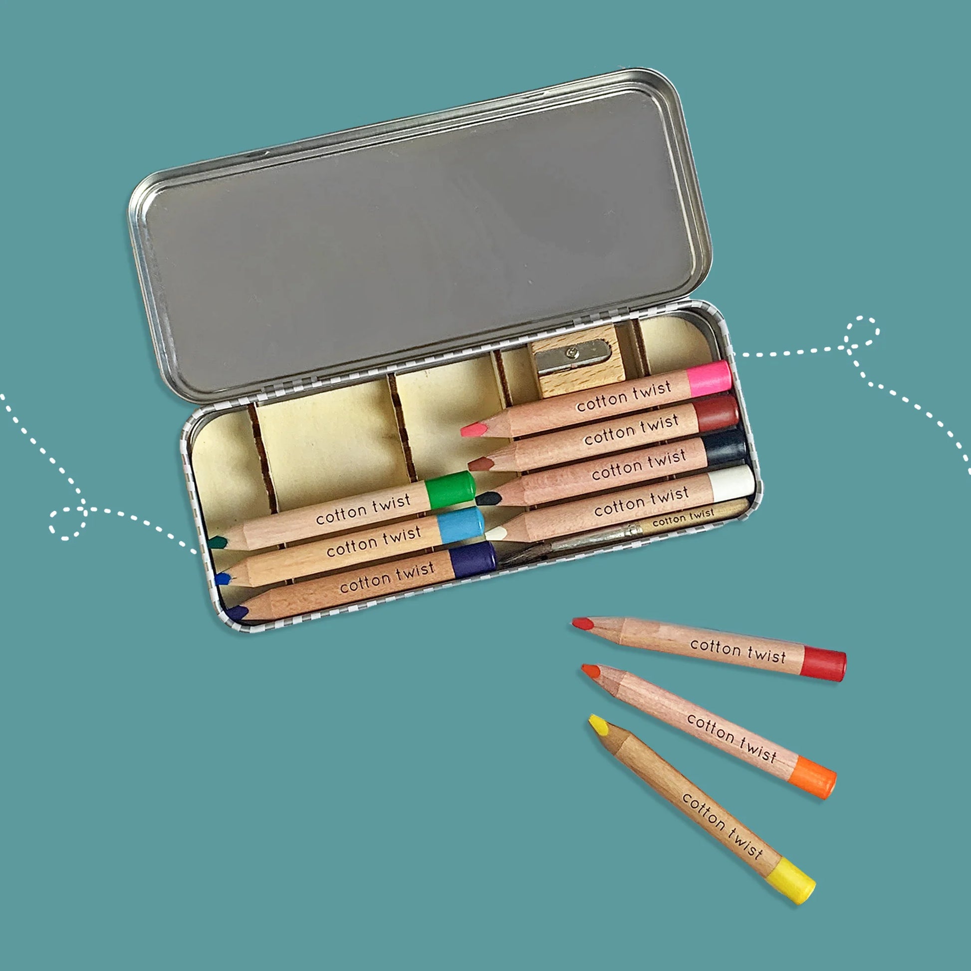 Jumbo Watercolour Pencils Tin - Anilas UK