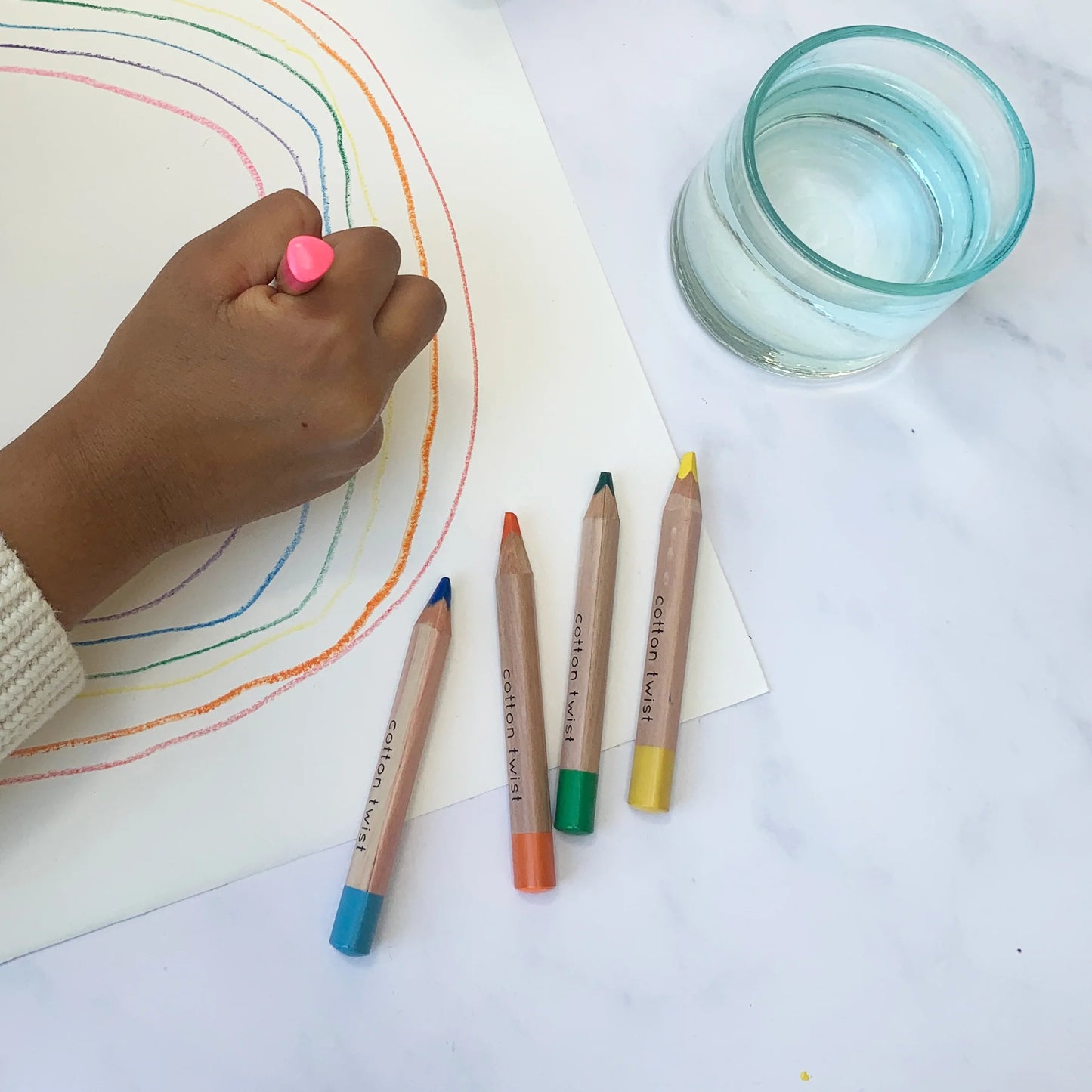 Jumbo Watercolour Pencils Tin - Anilas UK