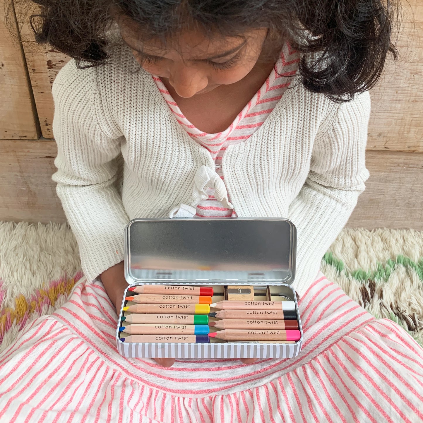 Jumbo Watercolour Pencils Tin - Anilas UK