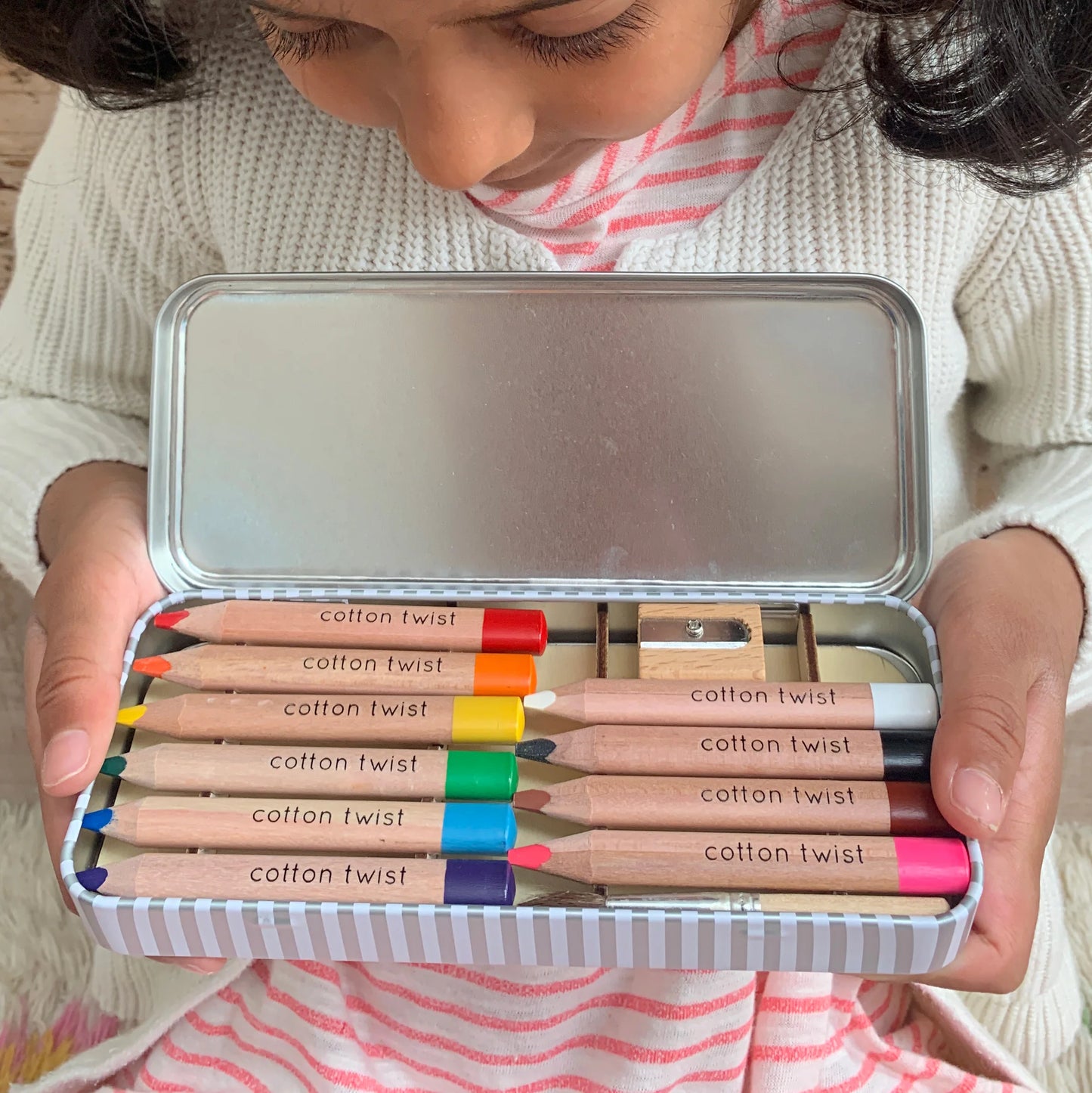 Jumbo Watercolour Pencils Tin - Anilas UK
