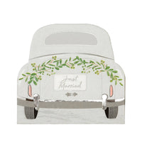 
              Botanical Bride Car Shaped Wedding Napkins - Anilas UK
            