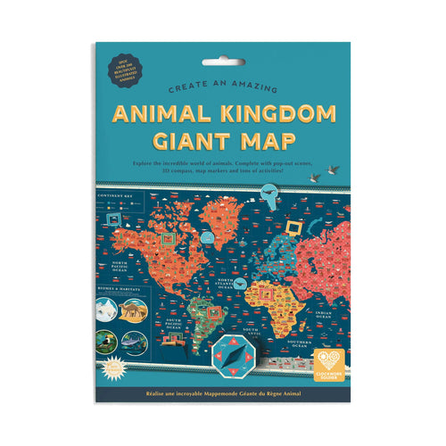 Clockwork Soldier's Create An Amazing Animal Kingdom Giant Map - Anilas UK