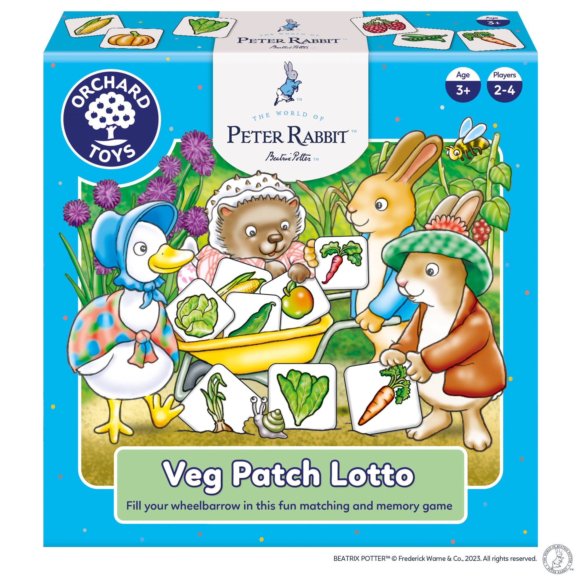 Peter Rabbit Veg Patch Lotto - Anilas UK