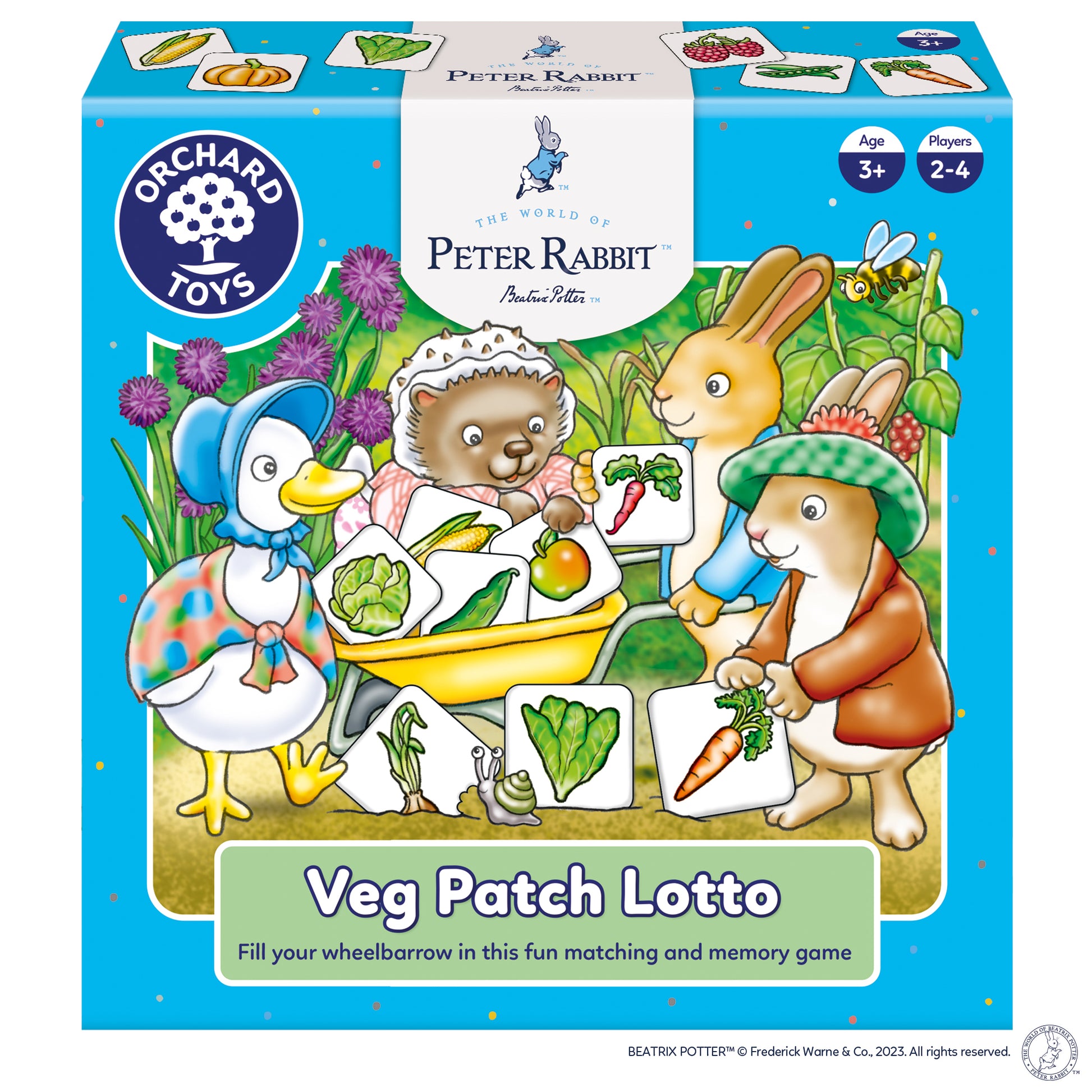 Peter Rabbit Veg Patch Lotto - Anilas UK