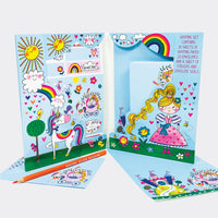 Fairy Tale Princess Writing Set Wallet by Rachel Ellen Designs - Anilas UK