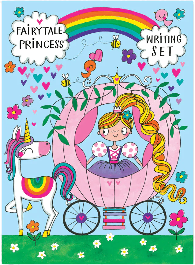 Fairy Tale Princess Writing Set Wallet by Rachel Ellen Designs - Anilas UK