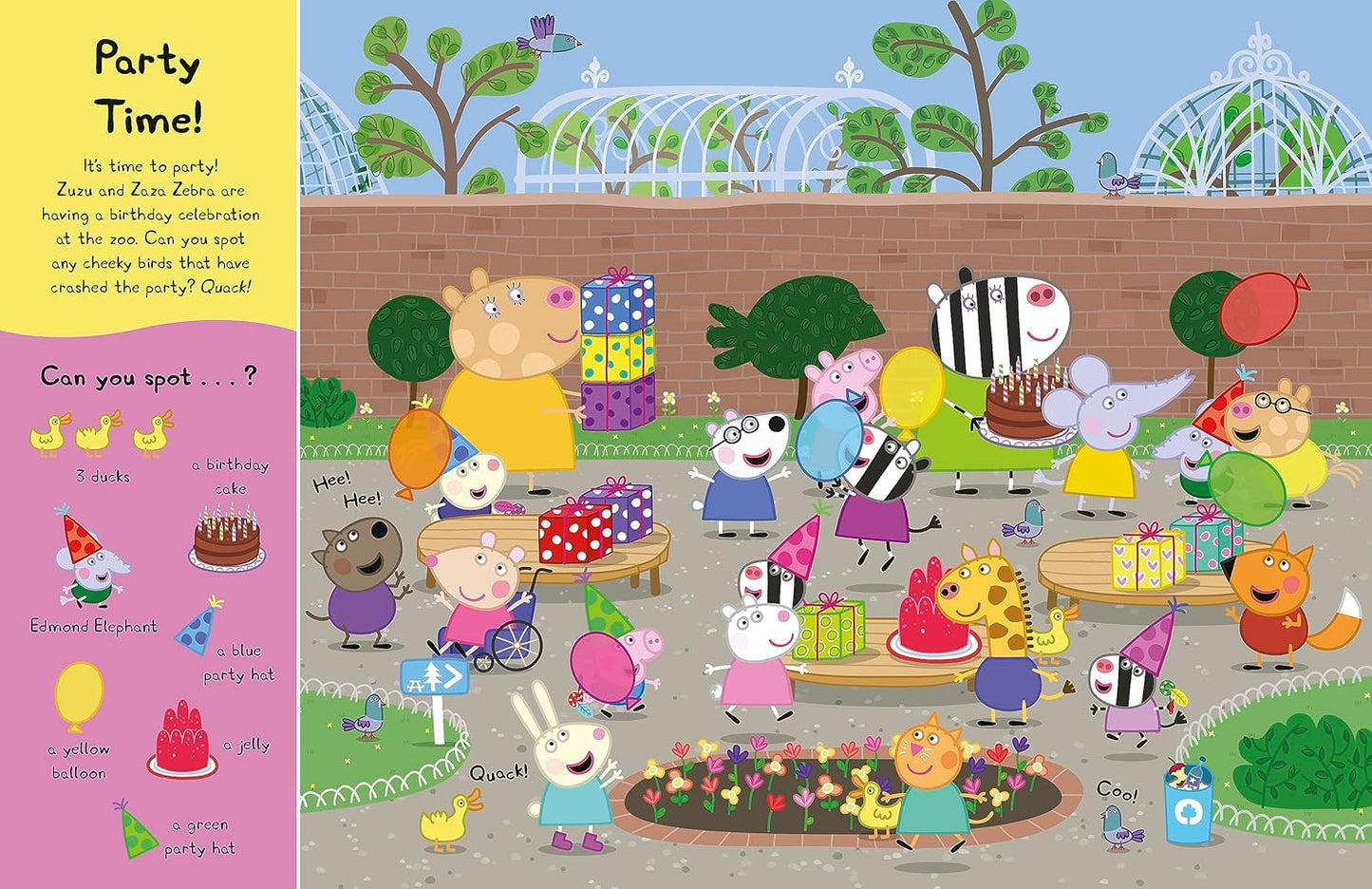 Where's Peppa's at the Zoo: A Search and Find Book - Anilas UK