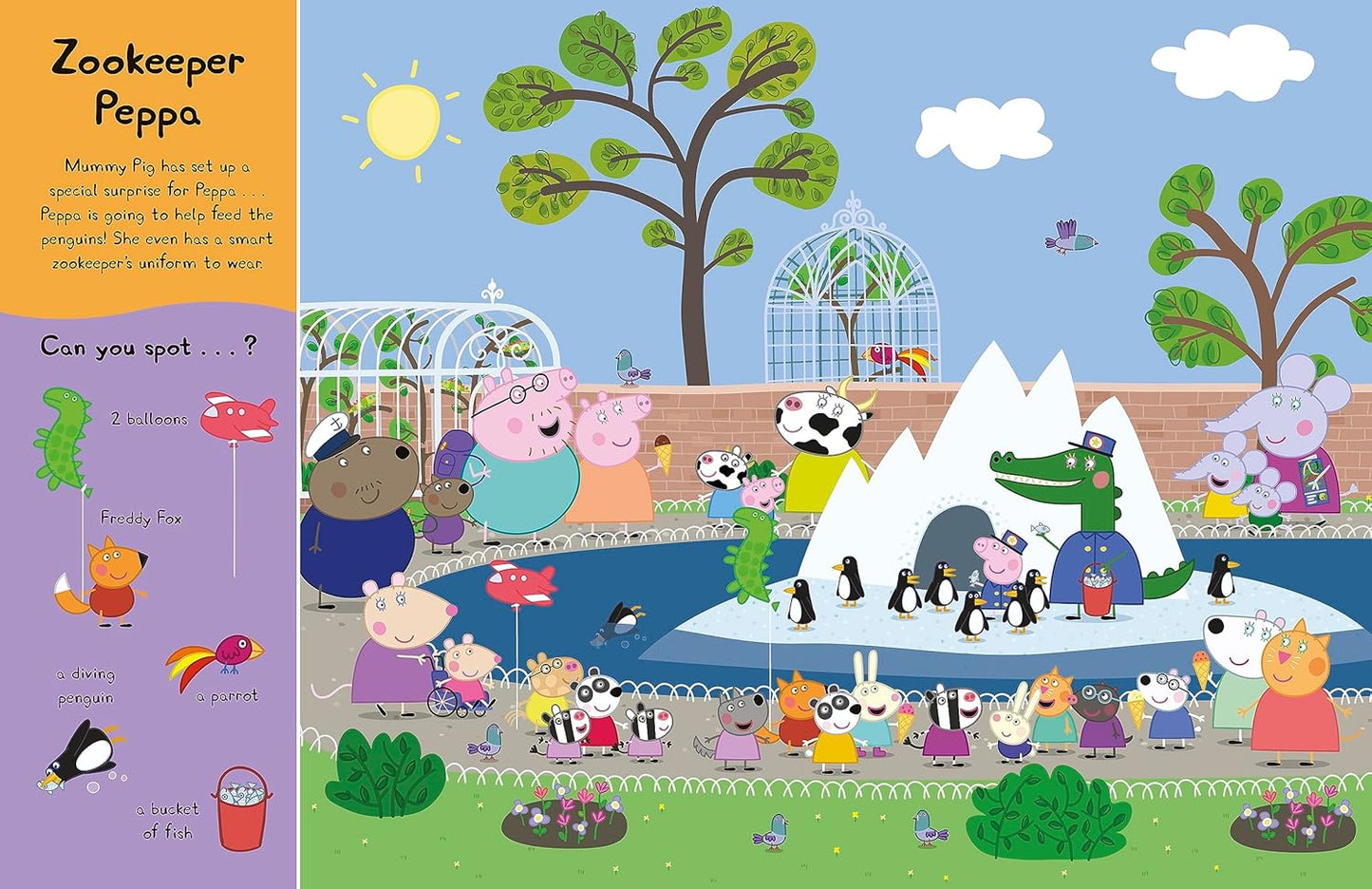 Where's Peppa's at the Zoo: A Search and Find Book - Anilas UK