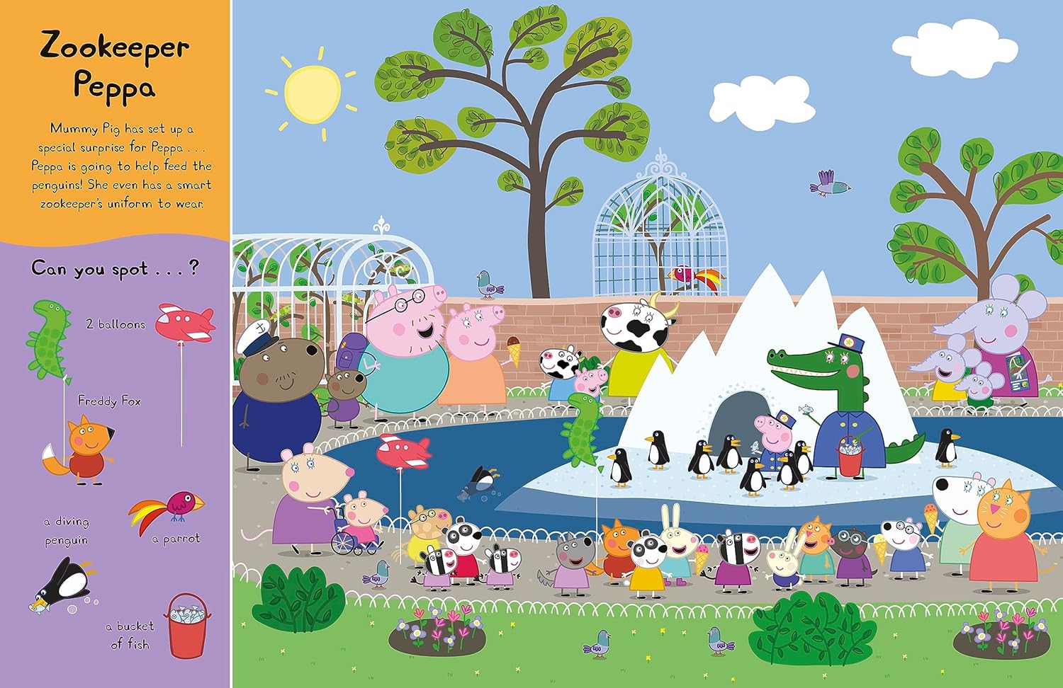 Where's Peppa's at the Zoo: A Search and Find Book - Anilas UK