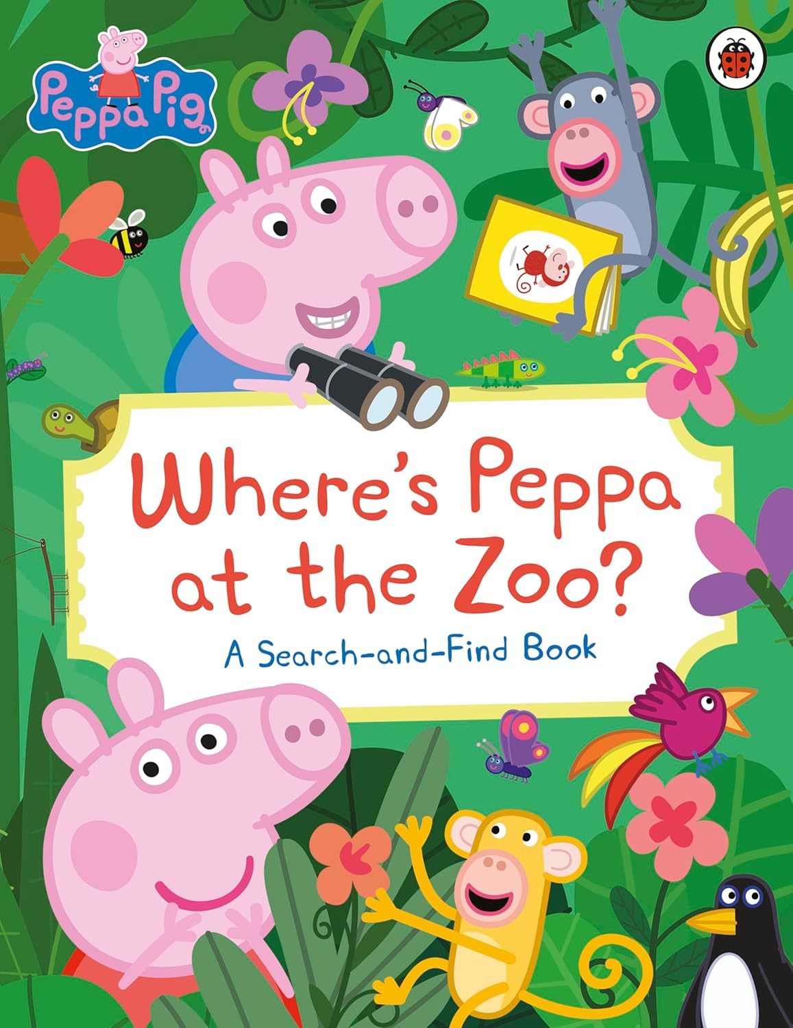 Where's Peppa's at the Zoo: A Search and Find Book - Anilas UK