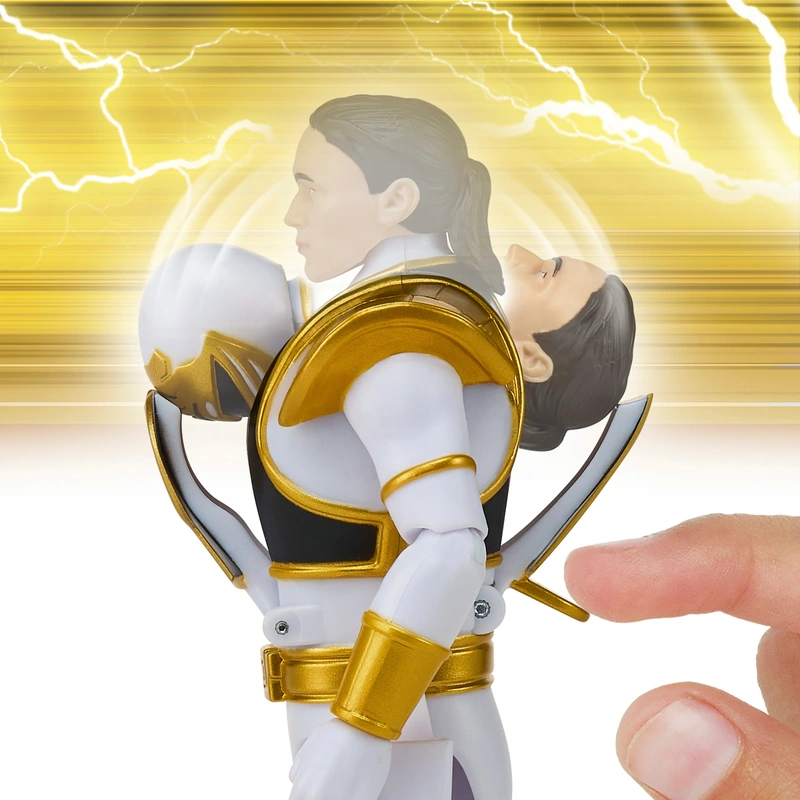 Mighty Morphin Power Rangers Auto-Morphin White Ranger Action Figure - Anilas UK