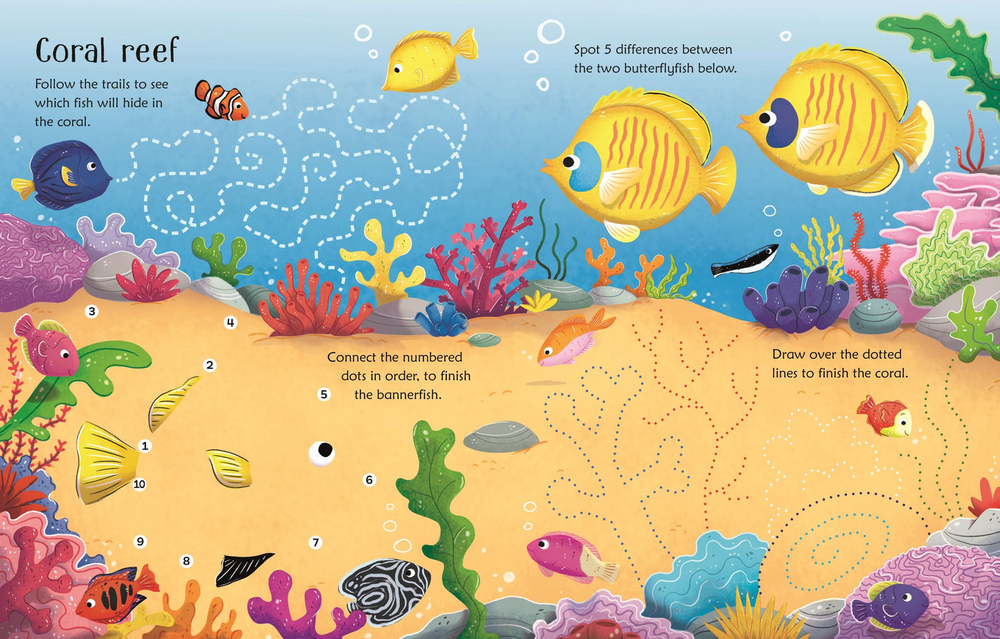 Wipe-Clean Aquarium Activities Book - Anilas UK