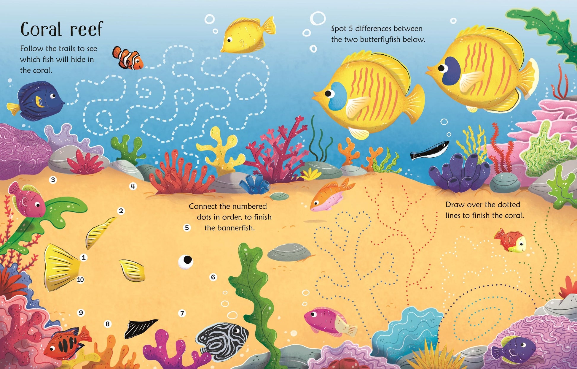 Wipe-Clean Aquarium Activities Book - Anilas UK
