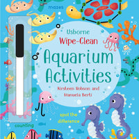 Wipe-Clean Aquarium Activities Book - Anilas UK