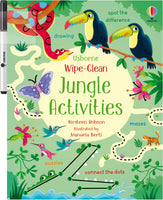 
              Wipe-Clean Jungle Activities Book - Anilas UK
            