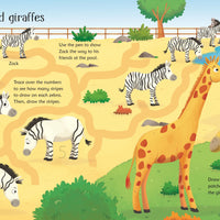 Wipe-Clean Zoo Activities Book - Anilas UK