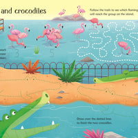 Wipe-Clean Zoo Activities Book - Anilas UK