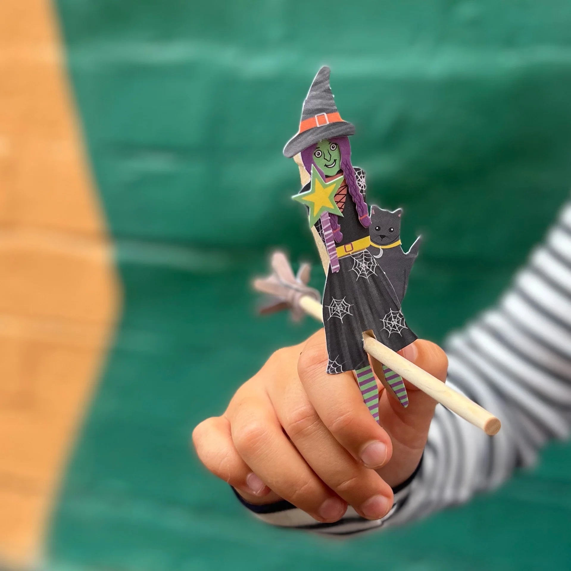 Make Your Own Witch Peg Doll - Anilas UK