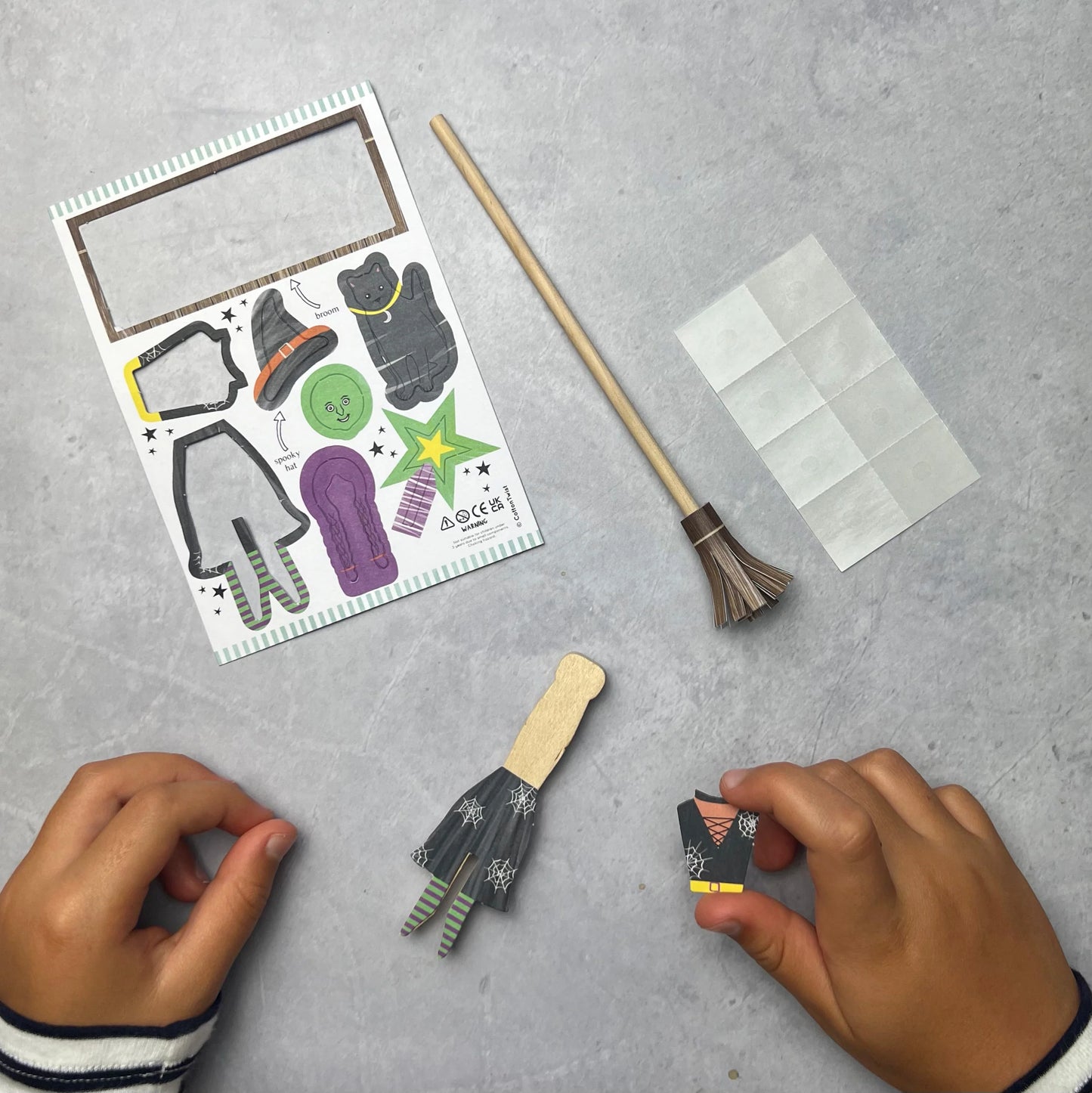 Make Your Own Witch Peg Doll - Anilas UK
