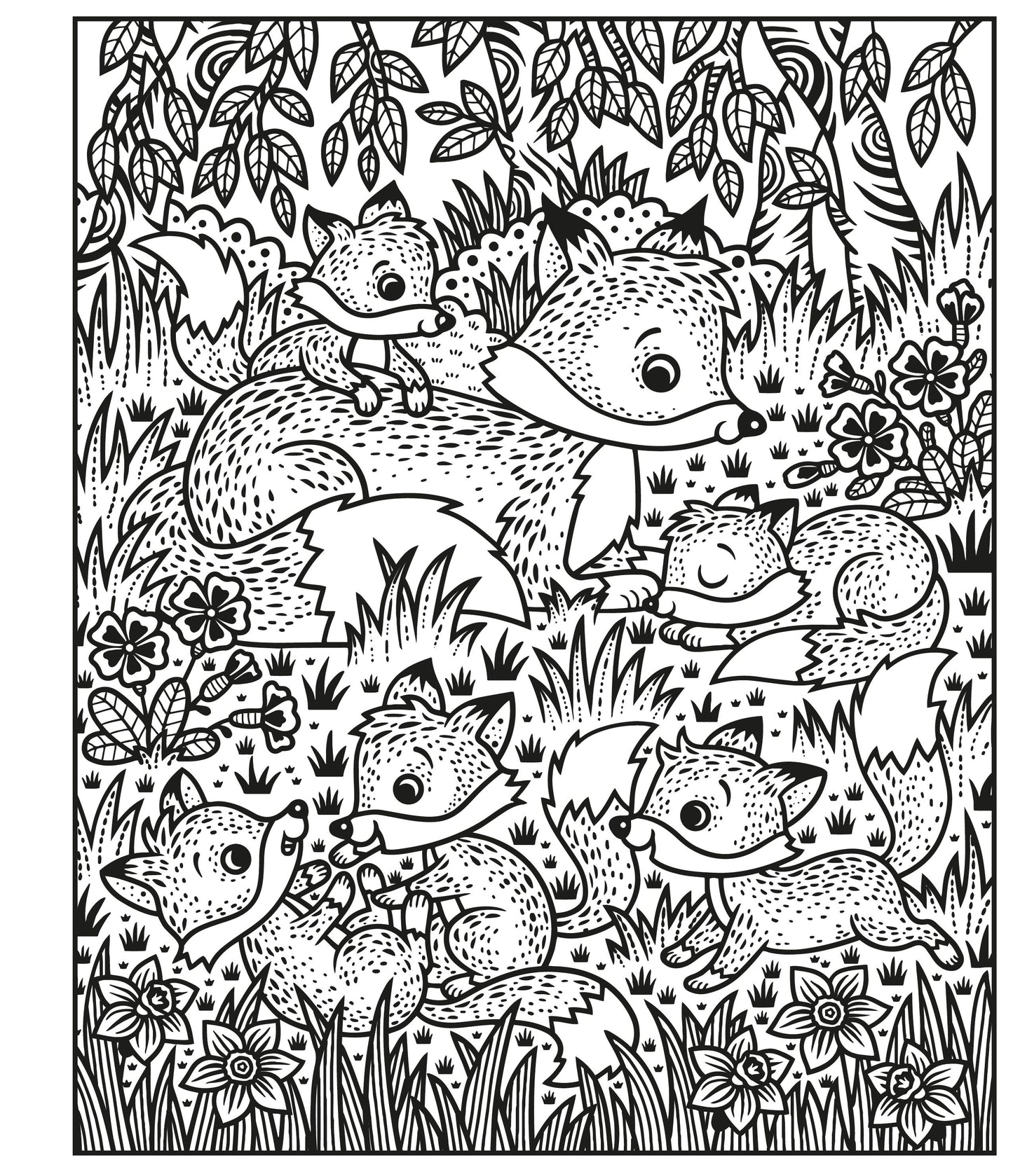 Woodland Magic Painting Book - Anilas UK
