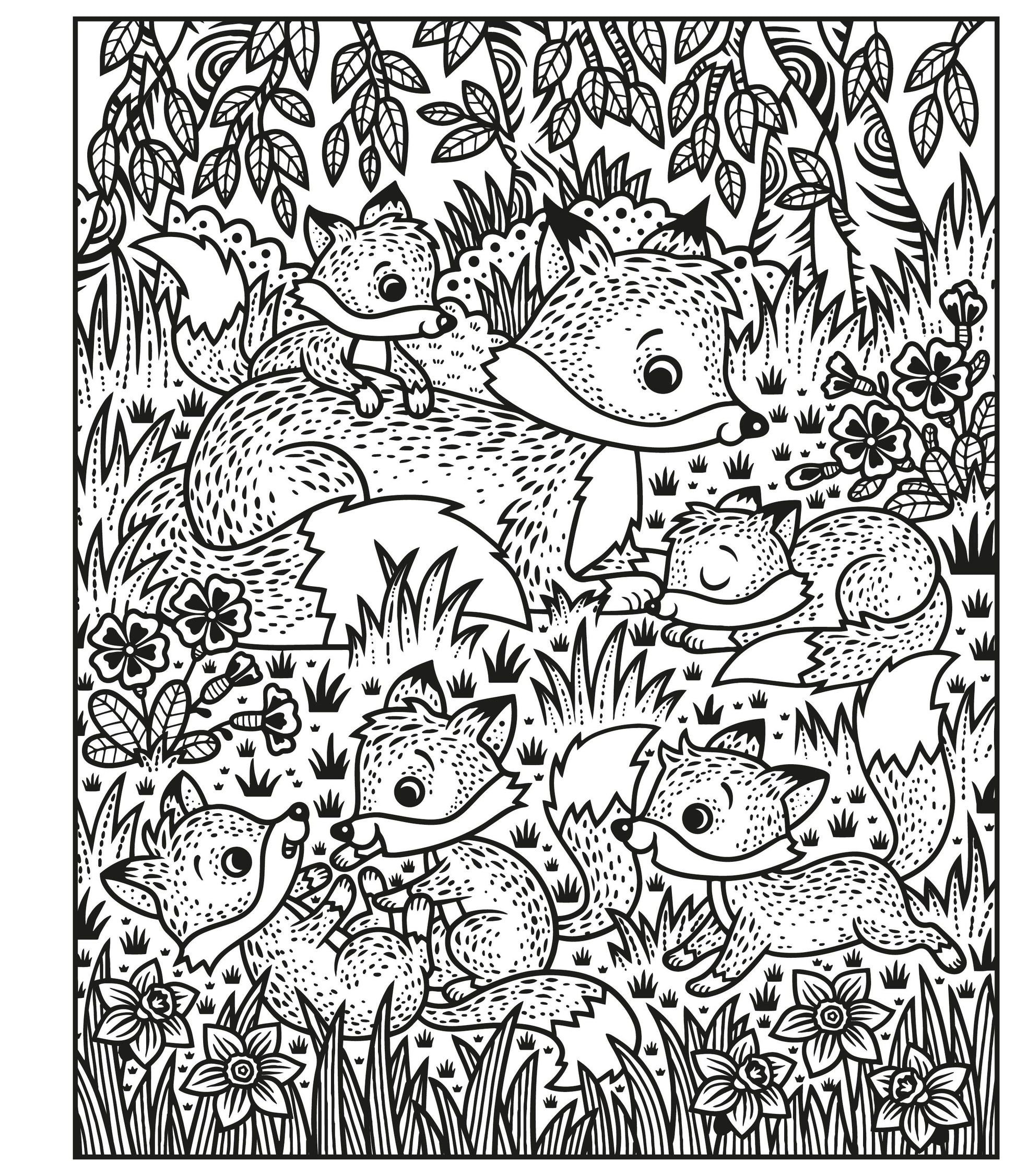 Woodland Magic Painting Book - Anilas UK