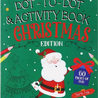 Dot to Dot & Activity Book Christmas Edition - Anilas UK