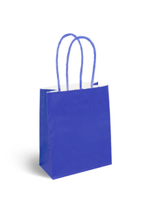 Royal Blue Paper Party Bags - Anilas UK