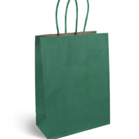 Dark Green Paper Party Bags