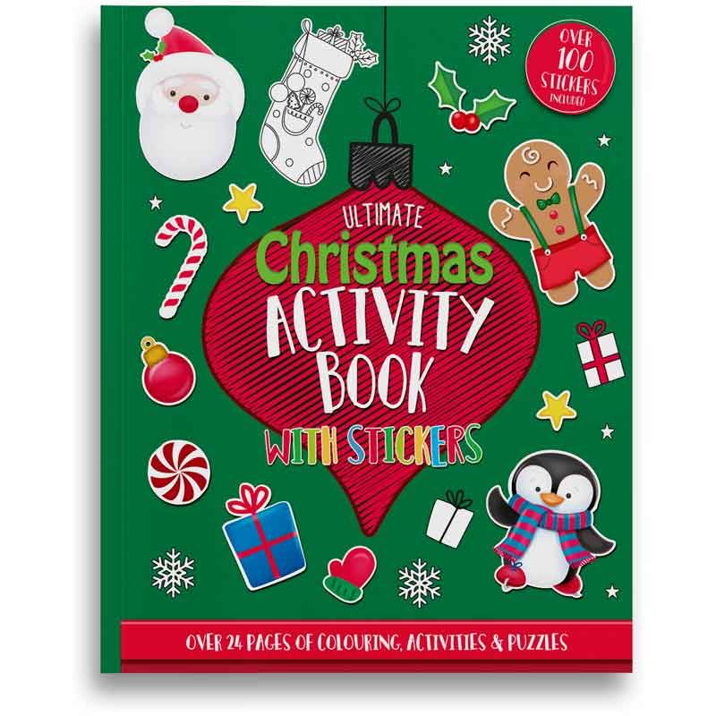 Activity Book with Stickers Christmas Edition