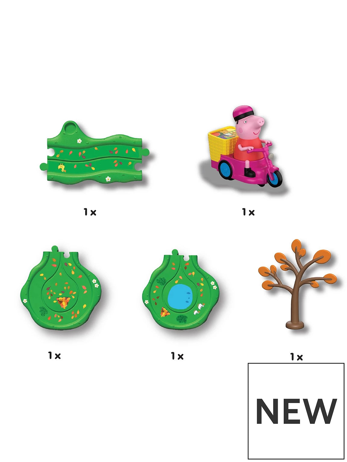Peppa Pig Whizz-Around Pedal Along Peppa Set