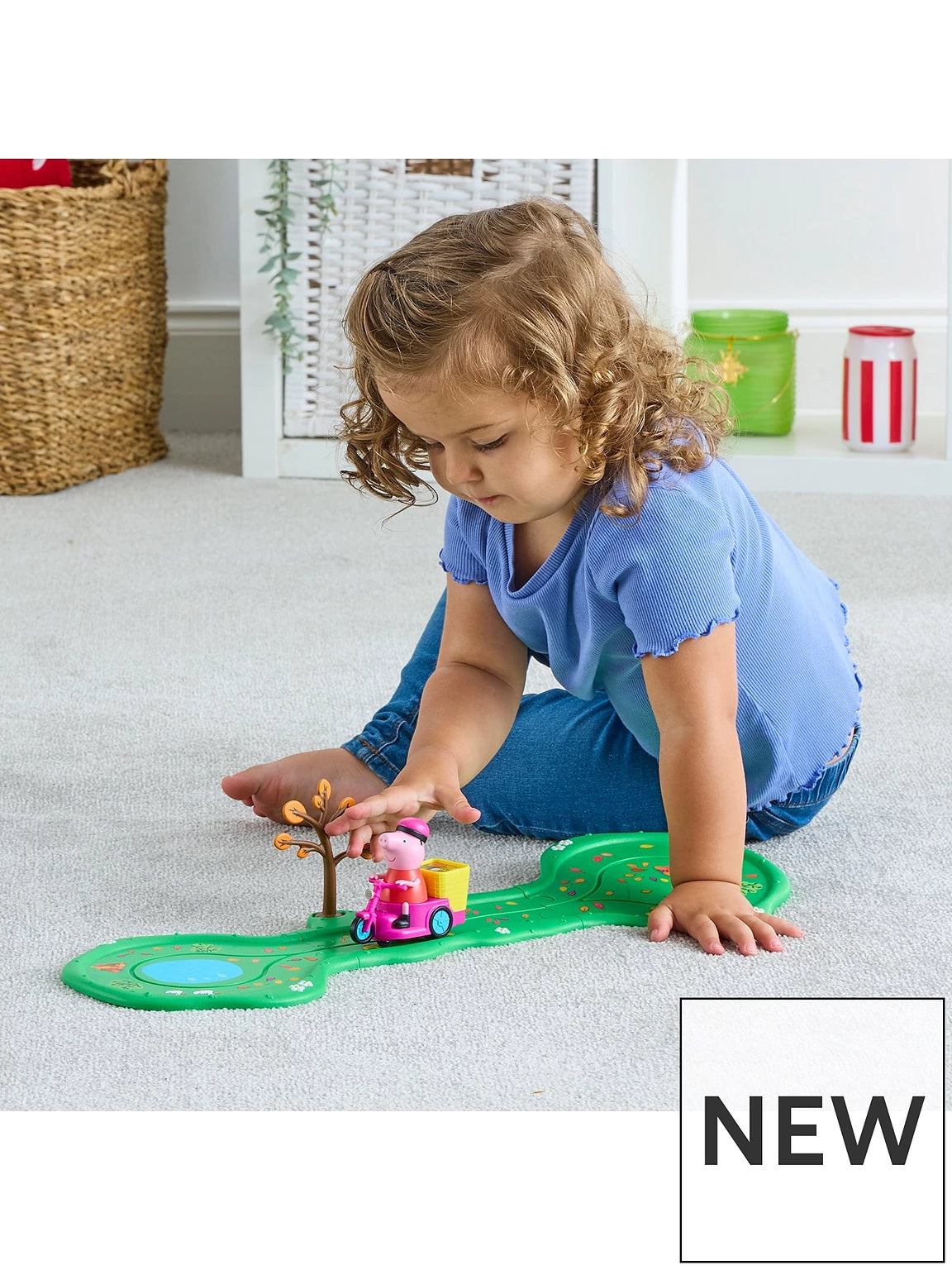 Peppa Pig Whizz-Around Pedal Along Peppa Set