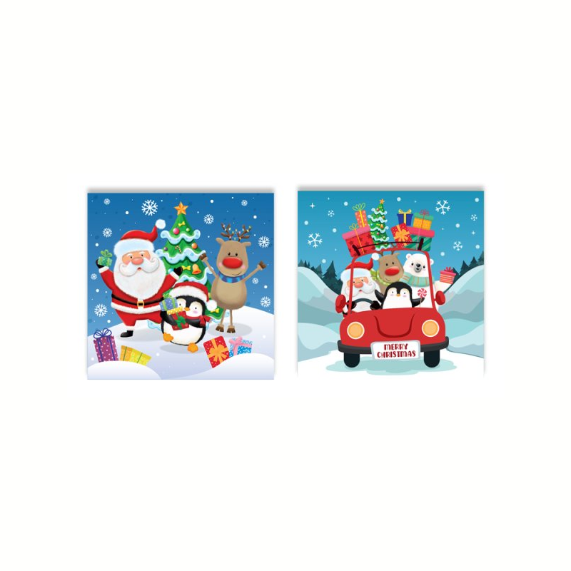 Christmas Mini Cards - Pack of 20