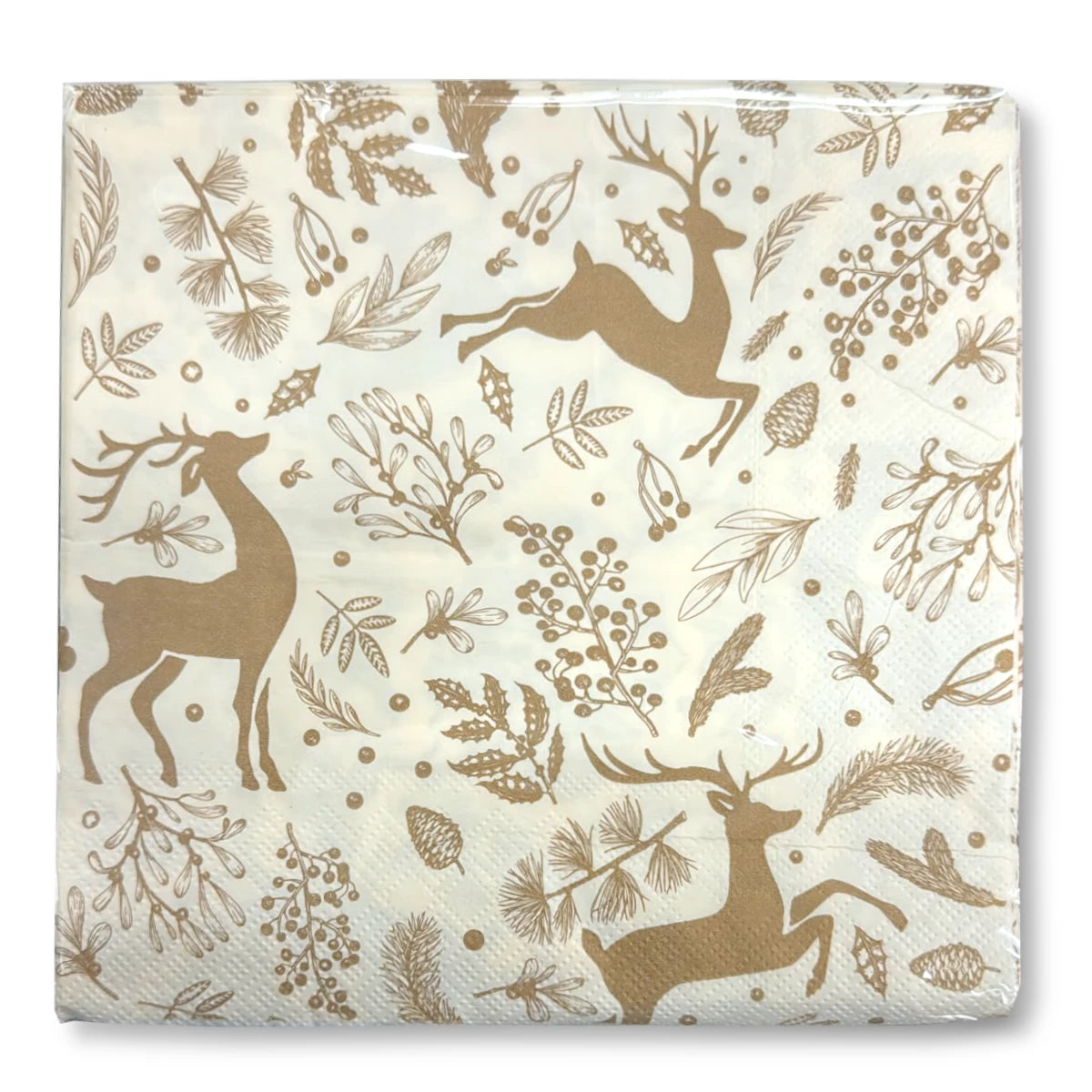Christmas Mixed Theme Napkins (Pack of 20)