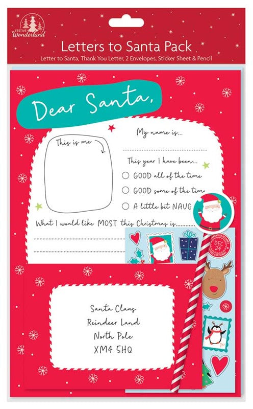 Letters to Santa Pack - Anilas UK