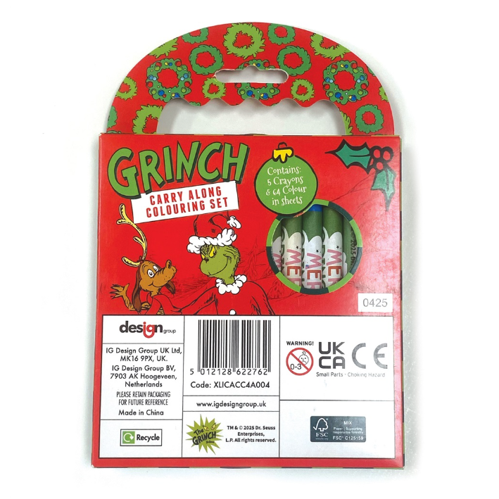 Grinch Christmas Carry Along - Anilas UK