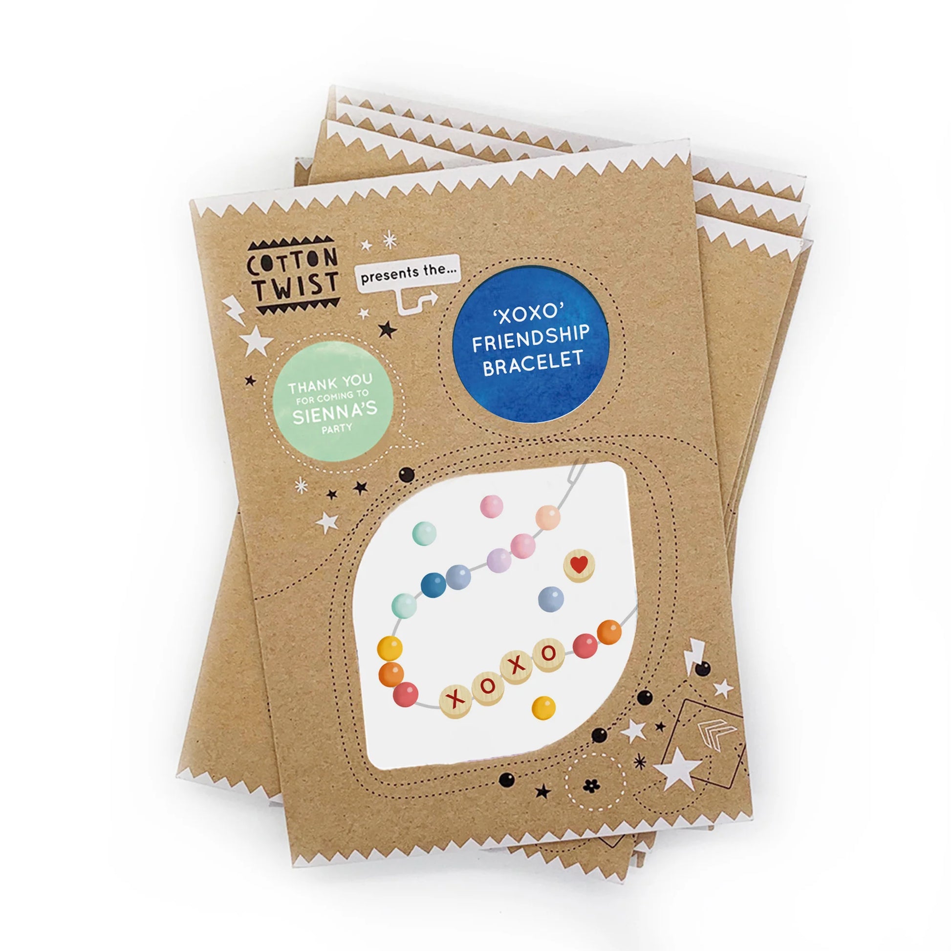 Make Your Own XOXO Friendship Bracelet - Anilas UK