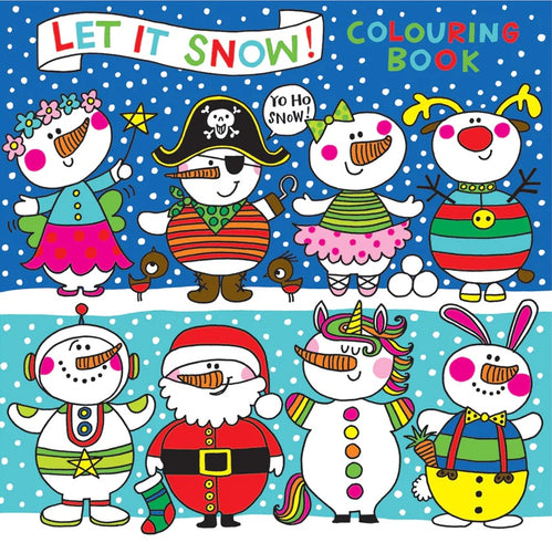 Let it Snow Colouring Book by Rachel Ellen Designs - Anilas UK
