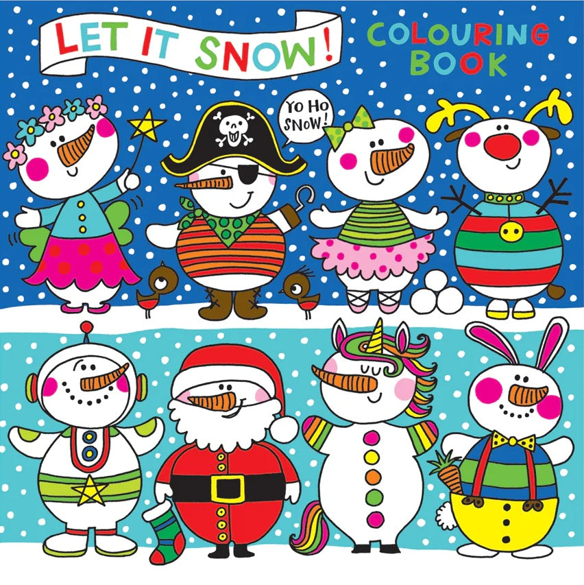 Let it Snow Colouring Book by Rachel Ellen Designs - Anilas UK