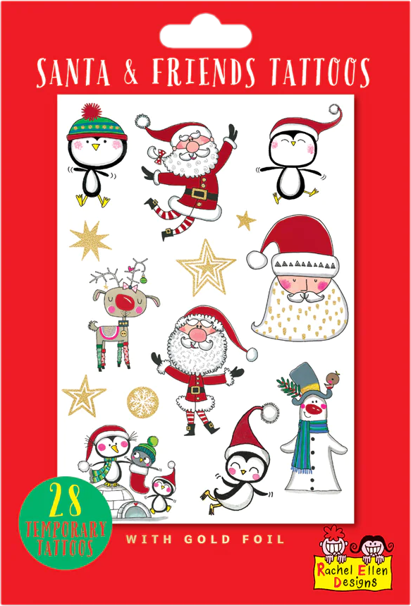 Christmas Tattoos by Rachel Ellen Designs - Anilas UK