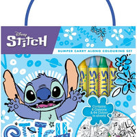 Stitch Bumper Carry Along Colouring Set