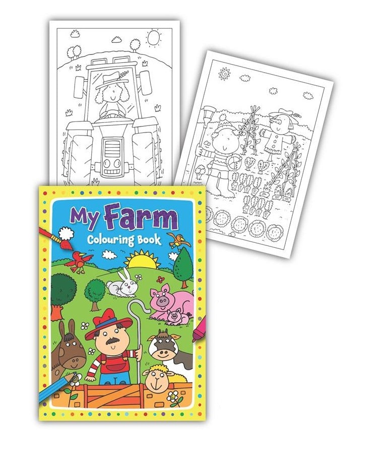 My Farm Colouring Book - Anilas UK