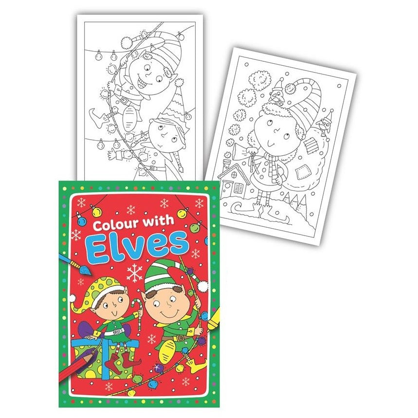 Colour With Elves Colouring Book - Anilas UK