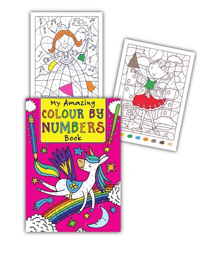 My Amazing Colour By Numbers Book 4 - Anilas UK