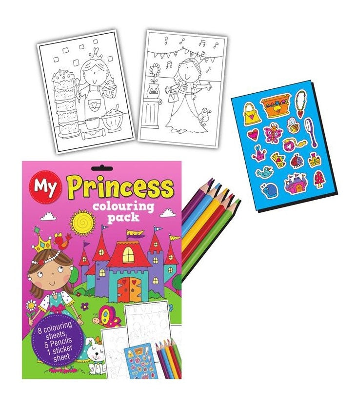 Princess Colouring Pack - Anilas UK
